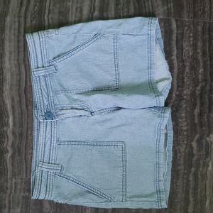 Prana hickory stripe Tess shorts